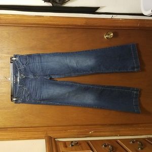 Ariat soft denim trousers. Regular length, size 29, darker wash